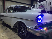 Load image into Gallery viewer, Oracle Pre-Installed Lights 7 IN. Sealed Beam - Blue Halo-Headlights-ORACLE Lighting