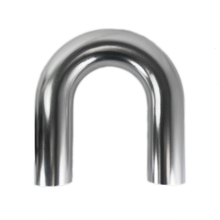 Load image into Gallery viewer, TIC301-07697-8150-Ticon 3in Aluminum 6061 180 Degree Mandrel Bend - 1.5D Radius-Steel Tubing-Ticon