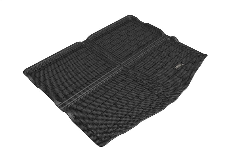 ACEM1FR1381309-3D MAXpider 2021 Mustang Mach-E Kagu Rear Cargo Liner - Black-Floor Mats - Rubber-3D MAXpider