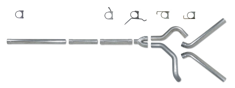 Diamond Eye KIT 4in CB MFLR RPLCMENT PIPE DUAL AL: 2004.5-2007.5 DODGE CUMMINS 600 - Black Ops Auto Works