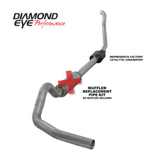 Load image into Gallery viewer, Diamond Eye KIT 4in MFLR RPLCMENT PIPE TB SGL ALUM 94-97 5 7 3L F250/F350 PWRSTROKE NFS W CARB STDS - Black Ops Auto Works