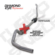 Load image into Gallery viewer, Diamond Eye KIT 4in MFLR RPLCMENT PIPE TB SGL ALUM 94-97 5 7 3L F250/F350 PWRSTROKE NFS W CARB STDS - Black Ops Auto Works