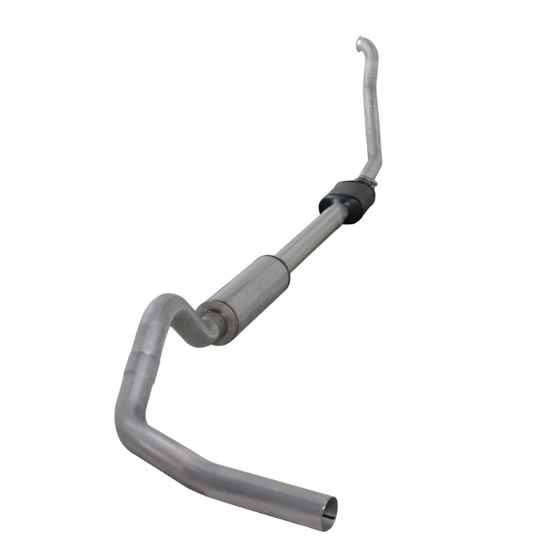 Diamond Eye KIT 4in TB SGL AL: 94-97 FORD 7.3L F250/F350 PWRSTROKE NFS W/ CARB EQUIV STDS - Black Ops Auto Works