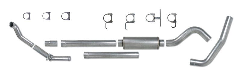 Diamond Eye KIT 4in TB SGL AL: 94-97 FORD 7.3L F250/F350 PWRSTROKE NFS W/ CARB EQUIV STDS - Black Ops Auto Works