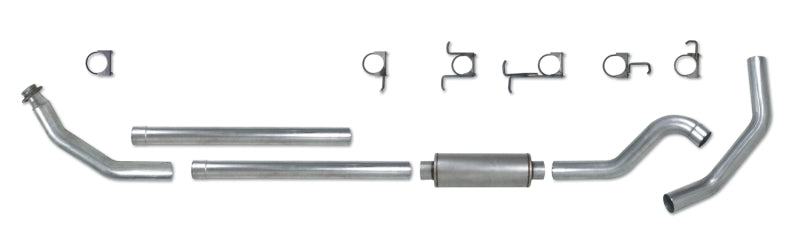 Diamond Eye KIT 4in TB SGL SS: 98.5-02 DODGE CUMMINS 5.9L - Black Ops Auto Works