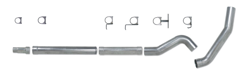 Diamond Eye KIT 5in CB MFLR RPLCMENT PIPE SGL AL: 03-07 FORD 6.0L F250/F350 - Black Ops Auto Works