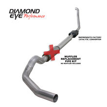 Load image into Gallery viewer, Diamond Eye KIT 5in TB MFLR RPLCMENT PIPE SGL ALUM 94-97 5 7 3L F250/F350 PWRSTROKE NFS W CARB STDS Diamond Eye Performance DEPK5314A-RP