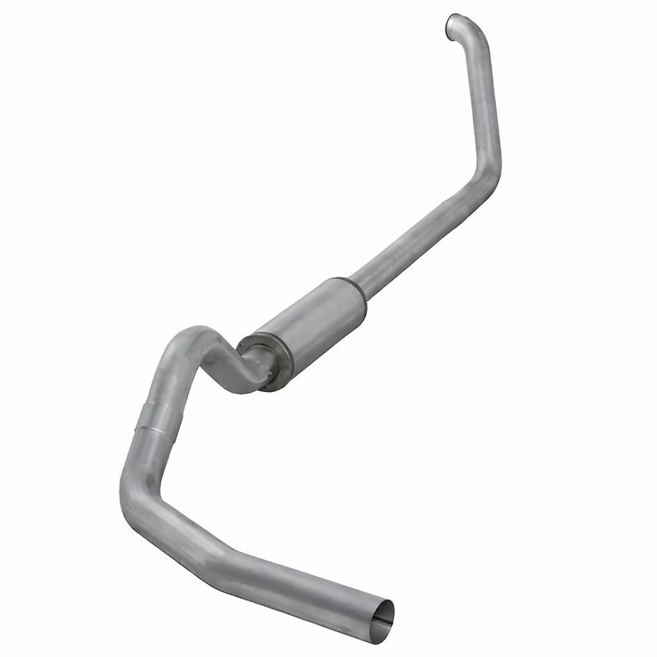 Diamond Eye K4319A-RP 4" turbo-back muffler replacement pipe full view