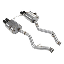 Load image into Gallery viewer, Dinan Dinan 08-13 BMW M3 (E92/E93) Free Flow Axleback Exhaust System - Black Tips