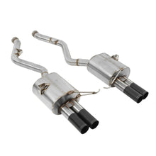Load image into Gallery viewer, Dinan Dinan 08-13 BMW M3 (E92/E93) Free Flow Axleback Exhaust System - Black Tips