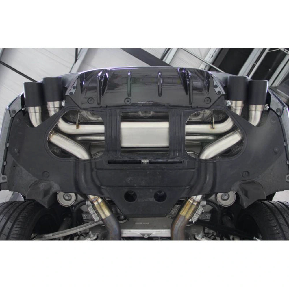 Dinan Dinan 18-23 BMW M5 (F90) Free Flow Axleback Exhaust System - Black Tips