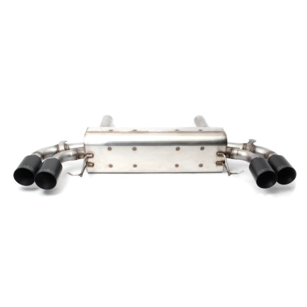 Dinan Dinan 18-23 BMW M550i (G30) Free Flow Axleback Exhaust System - Black Tips