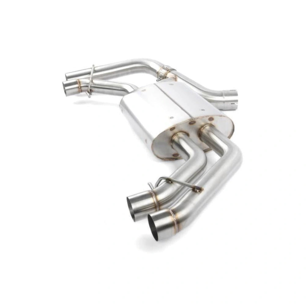 Dinan Dinan 18-25 BMW X3 M40i/X4 M40i (G01/G02) Valved Catback Exhaust System - Black Tips