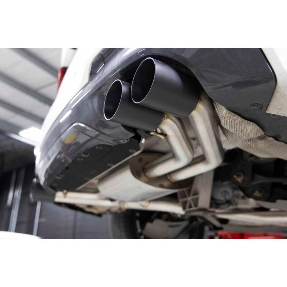 Dinan Dinan 18-25 BMW X3 M40i/X4 M40i (G01/G02) Valved Catback Exhaust System - Black Tips