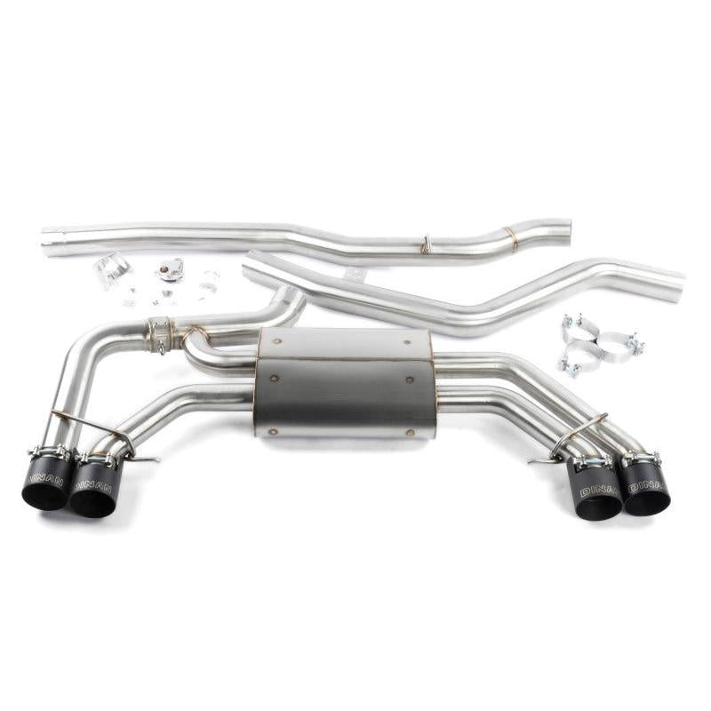 Dinan D660-0099-BLK BMW X3 M40i/X4 M40i Axle-Back Exhaust - primary product image
