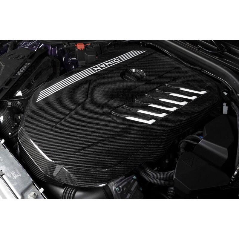 Dinan D590-0003 BMW B58D Matte Carbon Fiber Engine Cover - product image 10