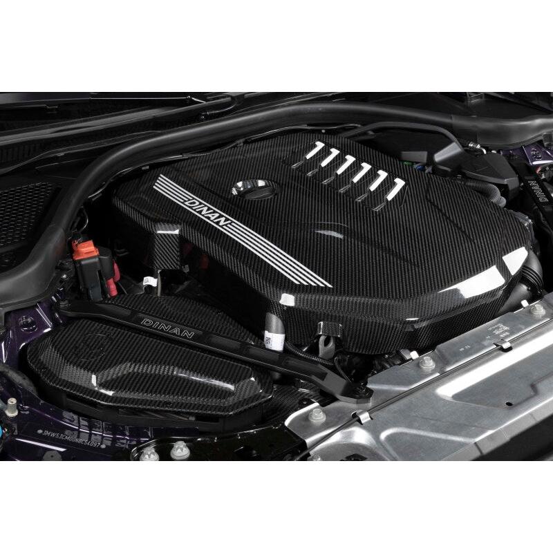 Dinan D590-0003 BMW B58D Matte Carbon Fiber Engine Cover - product image 9