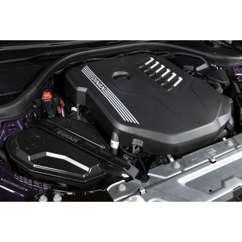 Dinan D590-0004 BMW B58D Matte Carbon Fiber Engine Cover - product image 4
