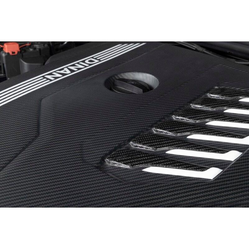Dinan D590-0004 BMW B58D Matte Carbon Fiber Engine Cover - product image 6