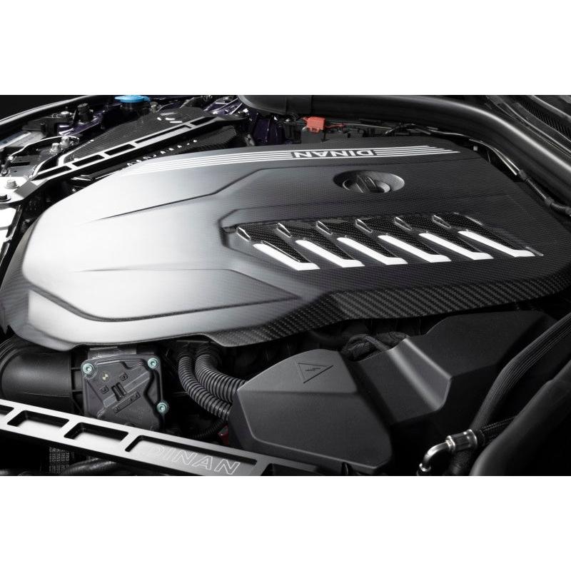 Dinan D590-0004 BMW B58D Matte Carbon Fiber Engine Cover - product image 9