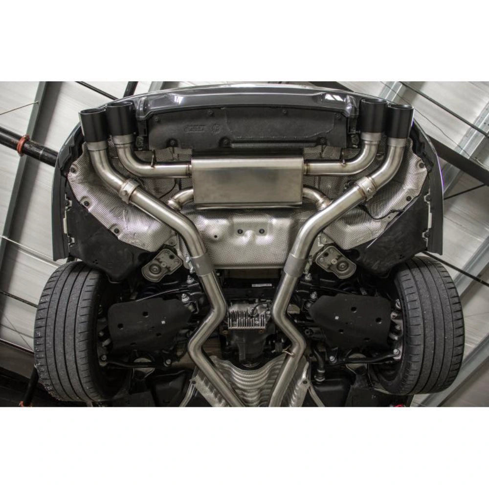 Dinan Dinan 20-24 BMW M340i/M440i (G20/G22/G23/G26) Free Flow Axleback Exhaust System - Black Tips