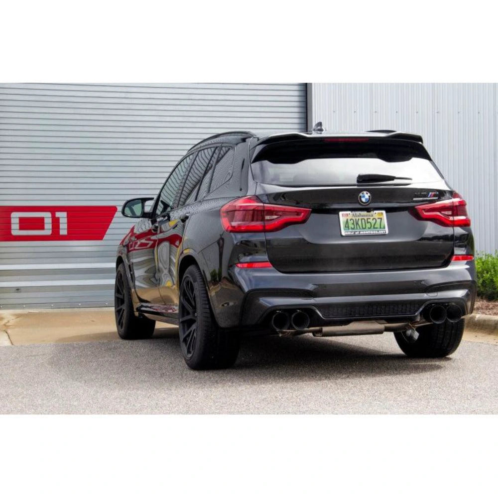 Dinan Dinan 20-25 BMW X3 M/X4 M (F97/F98) Free Flow Axleback Exhaust System - Black Tips