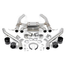 Load image into Gallery viewer, Dinan Dinan 21-27 BMW M3/M4 (G80/G82/G83) Valved Axleback Exhaust System - Black Tips