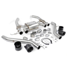 Load image into Gallery viewer, Dinan Dinan 21-27 BMW M3/M4 (G80/G82/G83) Valved Axleback Exhaust System - Black Tips