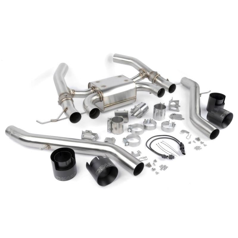 Dinan D660-0093-BLK BMW M3/M4 Axle-Back Exhaust - product image 3