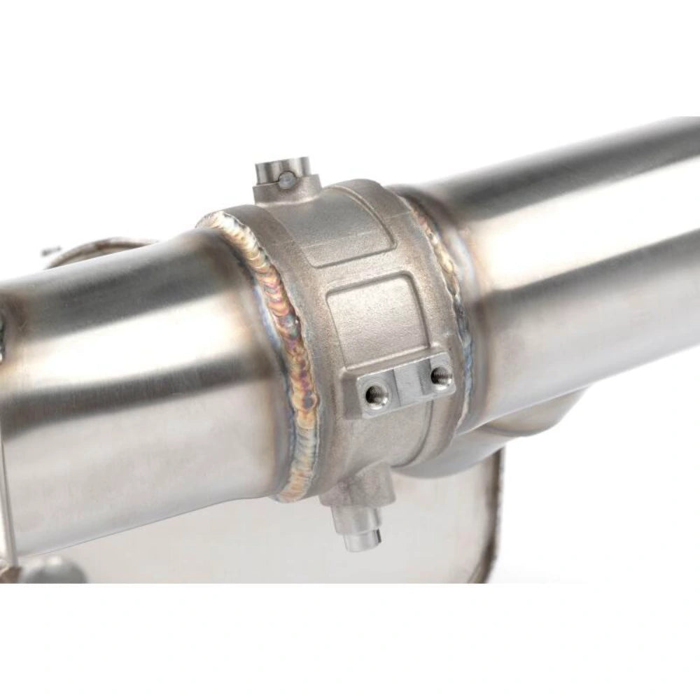 Dinan Dinan 23-26 BMW M2 (G87) Valved Axleback Exhaust System - Black Tips