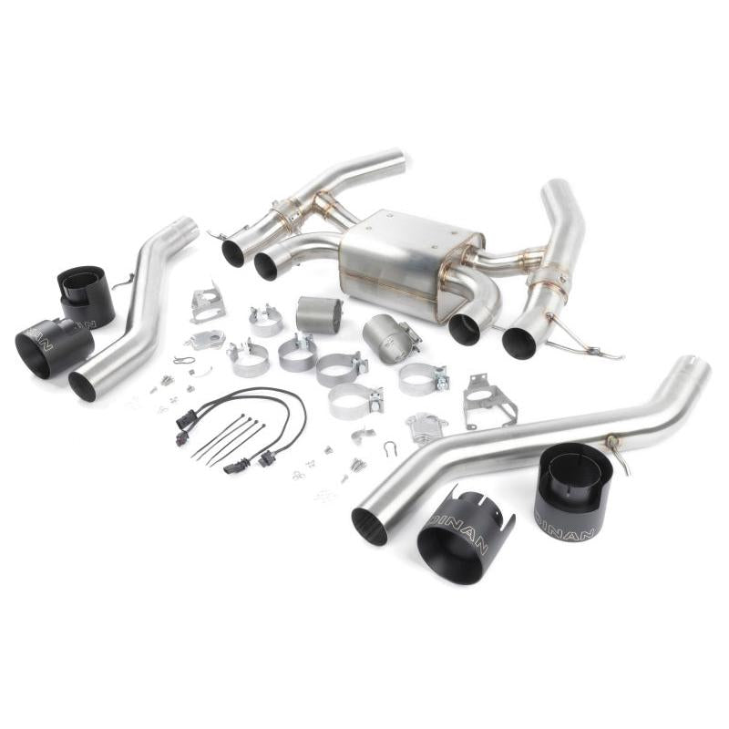 Dinan D660-0100-BLK BMW M2 Axle-Back Exhaust - product image 3