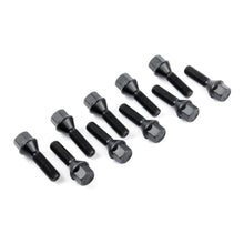 Load image into Gallery viewer, Dinan Dinan Lug Bolts - Cone Seat - M12x1.5 - 32mm - Black (Set of 10)