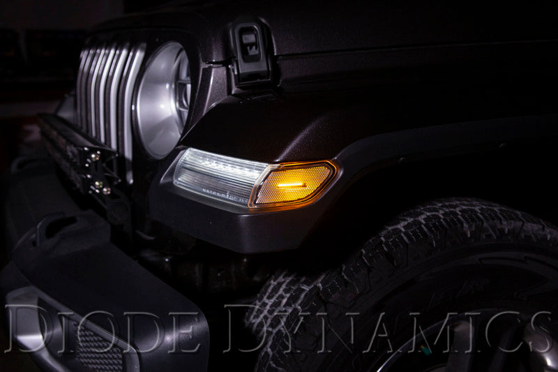 Diode Dynamics 18-21 Jeep JL Wrangler/Gladiator Sidemarkers Clear (set) Diode Dynamics DIODD5068
