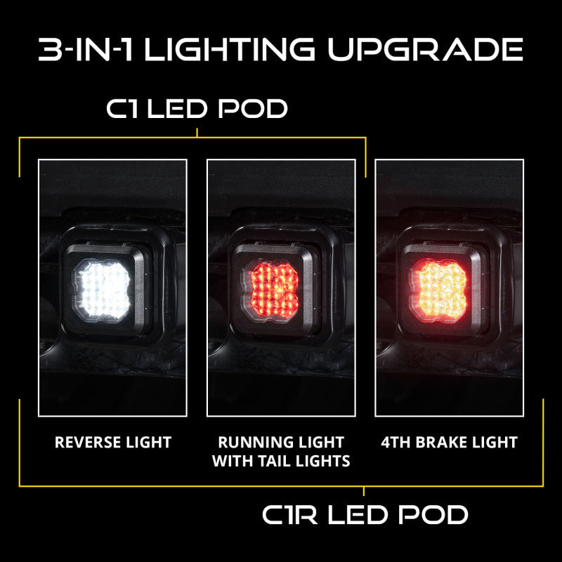 Diode Dynamics 21-23 F-150 Hitch Mount LED Pod Reverse Kit C1R Diode Dynamics DIODD7649
