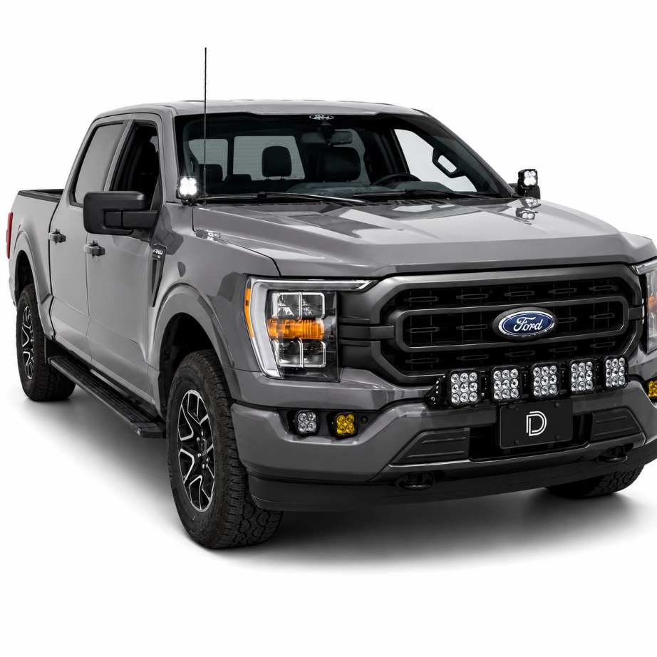 Diode Dynamics DD7364P ditch light brackets for 2018-2024 Ford Expedition