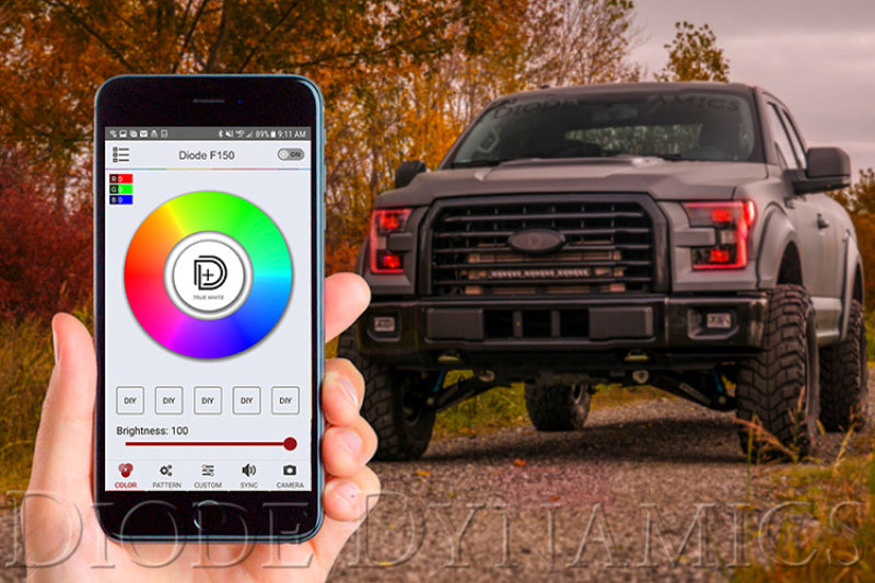 Diode Dynamics DD3066 Bluetooth RGBW M8 Controller 1ch - Diode Dynamics DD3066