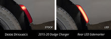 Load image into Gallery viewer, Diode Dynamics DD5112 LED Sidemarkers for 2015-2023 Dodge Charger, Smoked (set) - Diode Dynamics DD5112