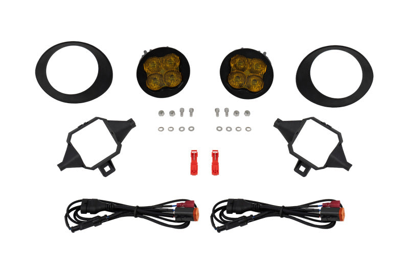 Diode Dynamics DD8008 SS3 Sport Type TS Kit ABL Yellow SAE Fog - Diode Dynamics DD8008