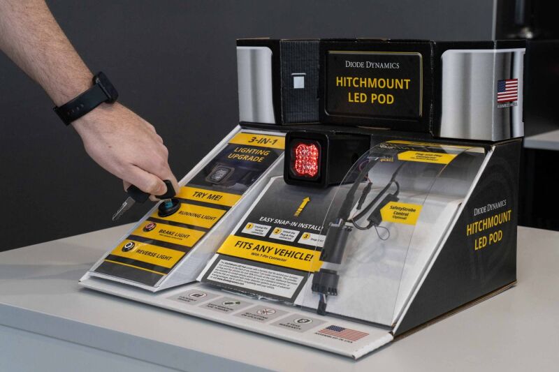 Diode Dynamics XM0205 Stage Series HitchMount POP Countertop Display - Diode Dynamics XM0205