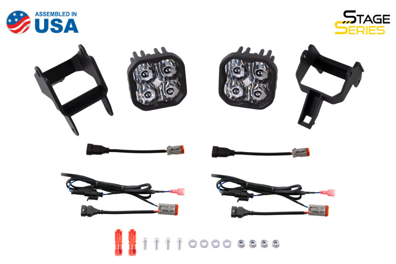 Diode Dynamics SS3 Pro Type SDX Kit ABL - Yellow SAE Fog Diode Dynamics DIODD7106