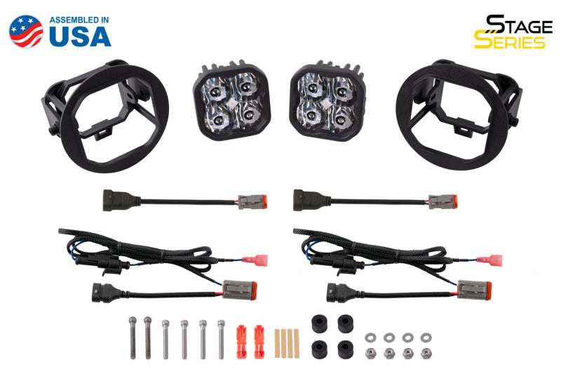 Diode Dynamics SS3 Sport Type FT Kit ABL - Yellow SAE Fog Diode Dynamics DIODD7021