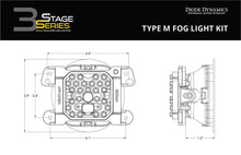 Load image into Gallery viewer, Diode Dynamics SS3 Sport Type M Kit ABL - Yellow SAE Fog Diode Dynamics DIODD7045