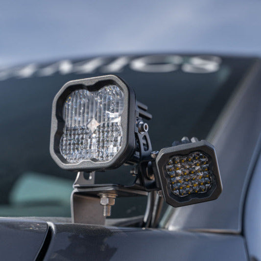 Diode Dynamics Stage Series ditch light mounts for Ford F-150 LED pod installation