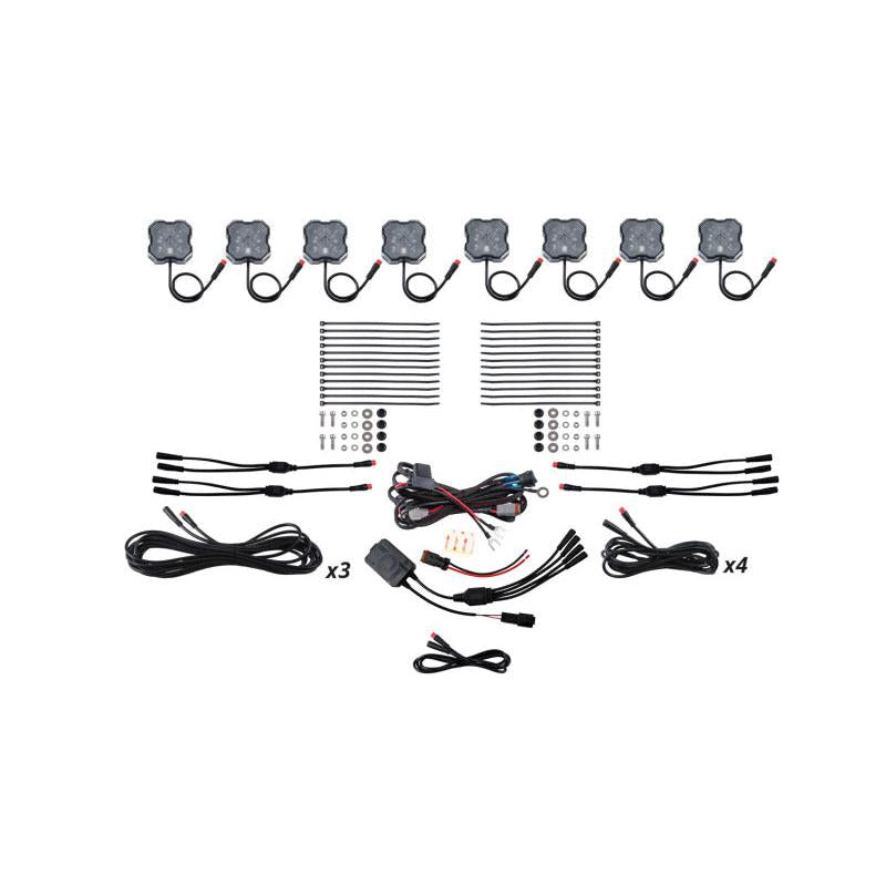 Diode Dynamics Diode Dynamics Stage Series RGBW LED Rock Light Kit (8-pack)