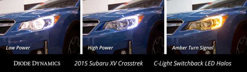 Diode Dynamics Subaru Crosstrek/Impreza C-Light Swithback LED Halos Diode Dynamics DIODD2221