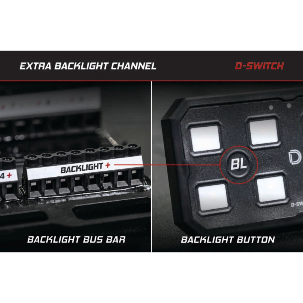 Diode Dynamics DD8576 Universal D-Switch Hub Mounting Kit - Diode Dynamics DD8576