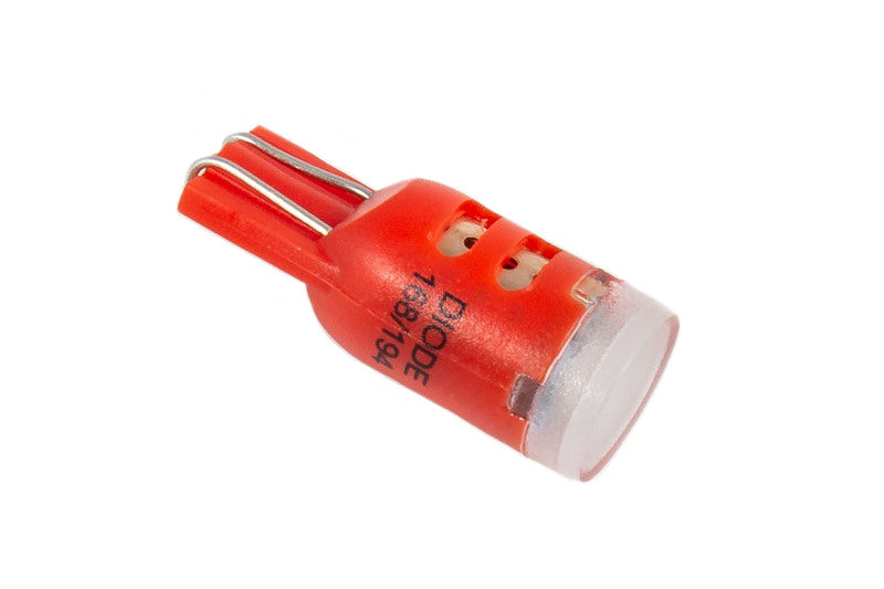 Diode Dynamics 194 HP5 Red LED Bulb – single bulb close-up