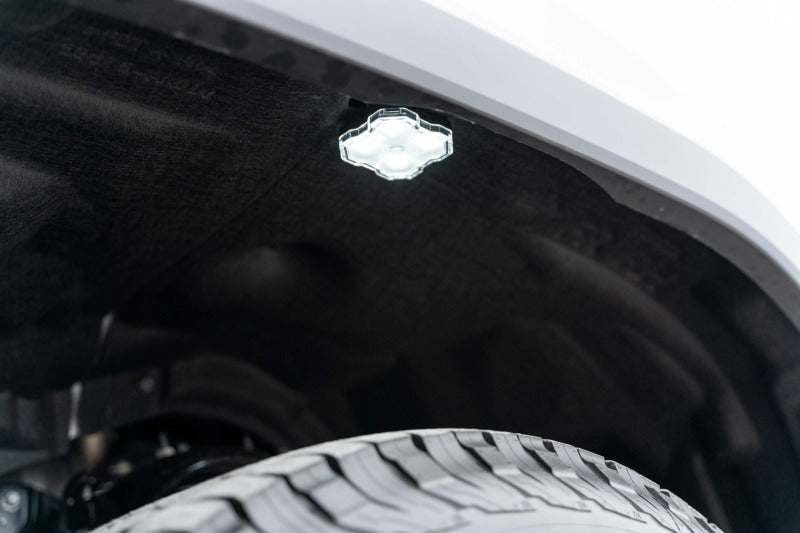 Wiring and hardware included in Diode Dynamics Rock Light 4-pack Installer Kit
