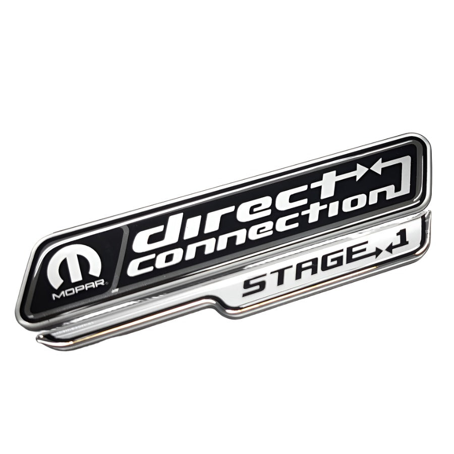 Direct Connection Black Metallic Fender Badge Stage 2- Black Ops Auto Works
