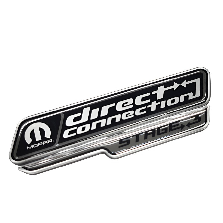 Direct Connection Black Metallic Fender Badge Stage 3 - Black Ops Auto Works